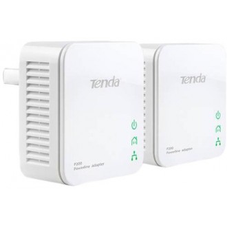 Tenda P200 Powerline Kit 2 Mini Adapter Up to 200Mbps