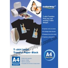 Dark T-shirt transfer paper,120g/m2 A4 5 Fogli