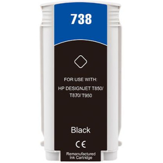 130ML Black Reman HP DesignJet T850,T870,XT870,XT950498N4A