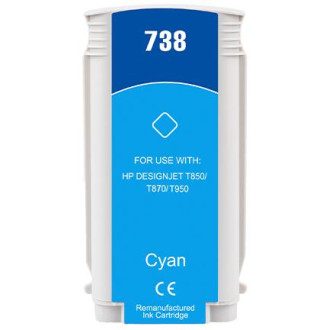 130ML Cyan Reman HP DesignJet T850,T870,XT870,XT950498N5A