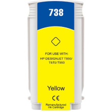 130ML Yellow Reman HP DesignJet T850,T870,XT870,XT950498N7A