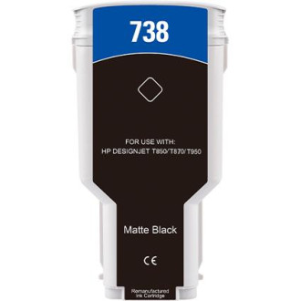 300ML Black Reman HP DesignJet T850,T870,XT870,XT950498N8A