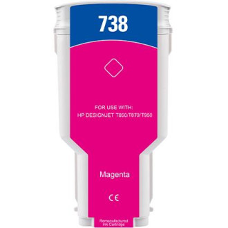 300ML Magenta Reman HP DesignJet T850,T870,XT870,XT950676M7A