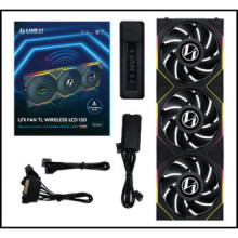 VENTILADOR 120X120 LIAN LI UNIFAN TL-LCD WIRELESS WHITE