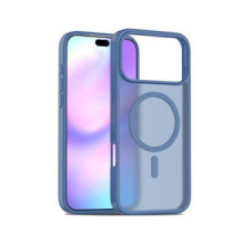 FUNDA QCHARX MATE PREMIUM IPHONE 17 AZUL OSCURO