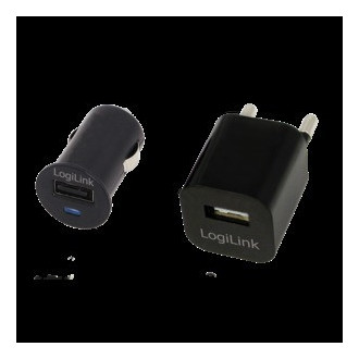 CARGADOR LOGILINK PA0076 PACK CASA+COCHE