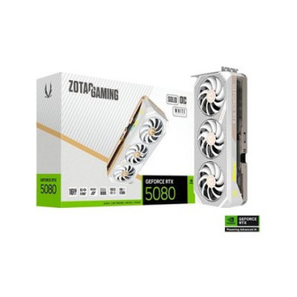 TARJETA GRÁFICA ZOTAC RTX 5080 SOLID OC WHITE 16GB